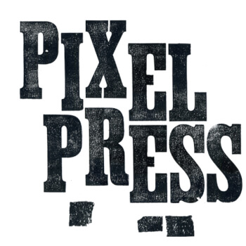 Pixel Press, paper craft and ink teacher